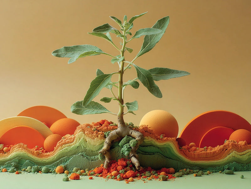 Ashwagandha: La raíz que regula el estrés y sostiene el desempeño
